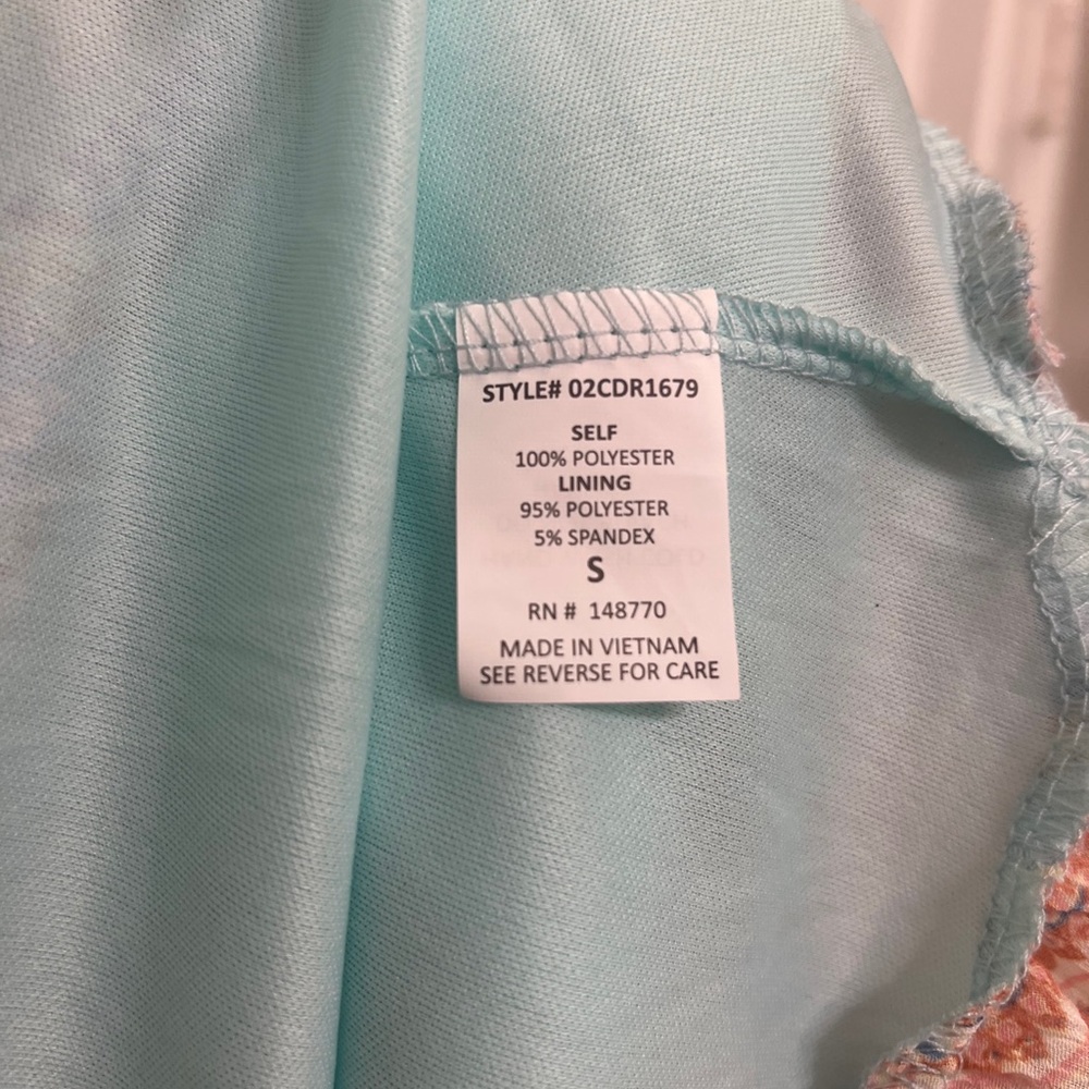 Pretty Paisley Spring Dress Small - Picture 6 of 6